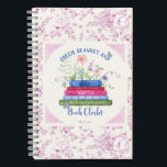 Romance Stack of Books Club Watercolor Pink Floral<br><div class="desc">Elegantly hand painted watercolor gift for your favourite book addict! A stack of classic romance novels and much loved books with wildflowers and leaf foliage greenery sprouting around them.  Art by internationally licensed artist and designer,  Audrey Jeanne Roberts ©</div>