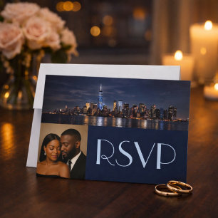 Romance, Style, and Magic of New York City RSVP Invitation