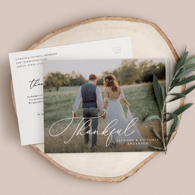 Romance Thankful Postcard (Creator Uploaded)