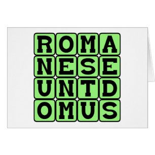 Romanes Eunt Domus, Latin Graffiti