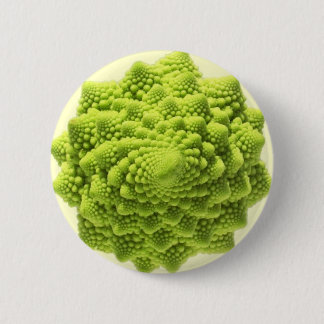 romanesco-phi 6 cm round badge