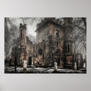 Romanescu castle poster