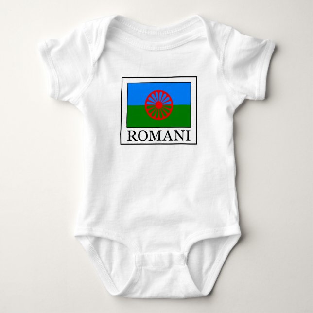 Romani Baby Bodysuit (Front)