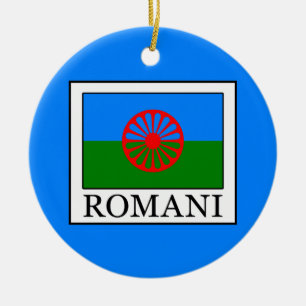 Romani Ceramic Tree Decoration