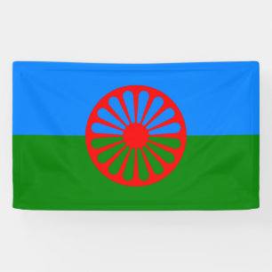 Romani Flag Banner