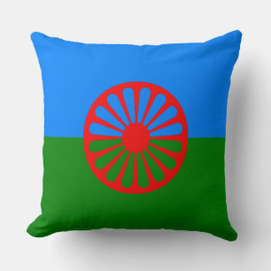 Romani Flag Cushion