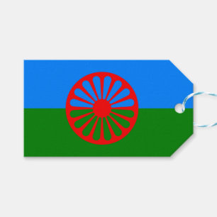 Romani Flag Gift Tags