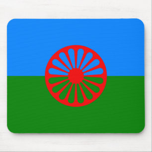 Romani Flag Mouse Mat