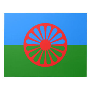 Romani Flag Notepad