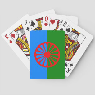 Romani Flag Playing Cards