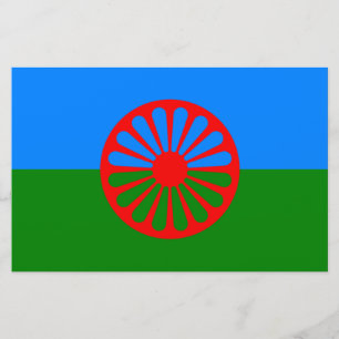 Romani Flag Stationery