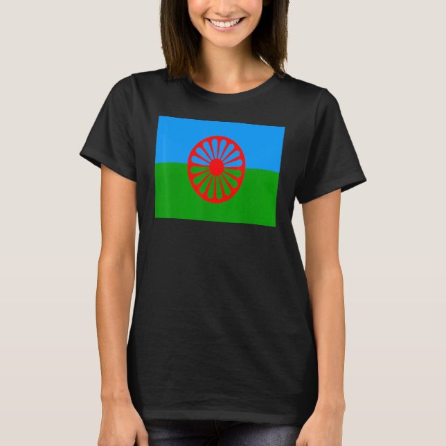 Romani Flag T-Shirt (Front)