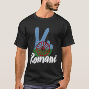 Romani Gypsies Romany Dialect Romanko Flako Rajast T-Shirt