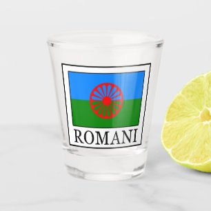 Romani Shot Glass