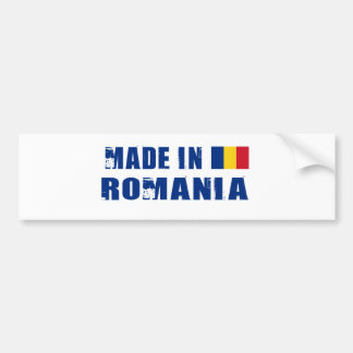 ROMANIA BUMPER STICKER