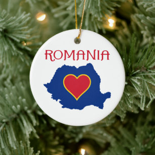 Romania Ceramic Tree Decoration