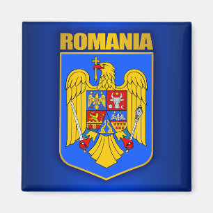 Romania Coat of Arms Magnet