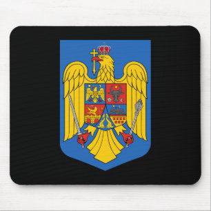 Romania country coat arms symbol emblem flag mouse mat