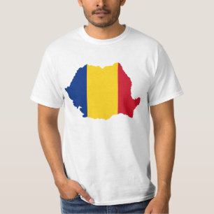 Romania country flag design T-Shirt