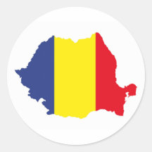 romania country flag map shape silhouette
