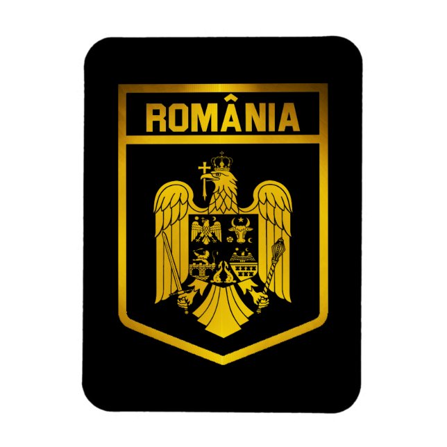 Romania  Emblem Magnet (Vertical)