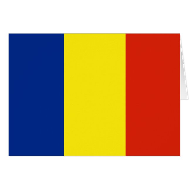 Romania flag (Front Horizontal)