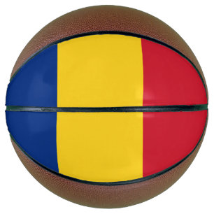 Romania flag basketball