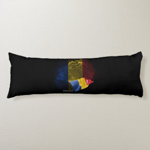 Romania flag body cushion