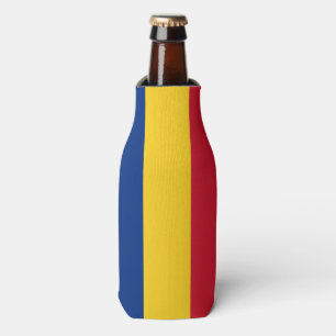 Romania Flag Bottle Cooler