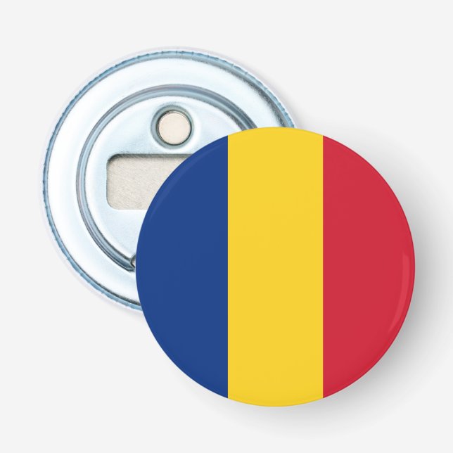 Romania flag bottle opener (Front)