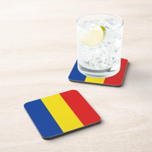 Romania Flag Coaster