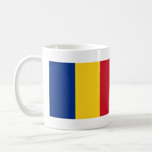 Romania Flag Coffee Mug