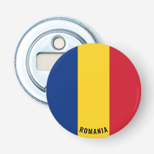 Romania Flag Delightful Patriotic Bottle Opener