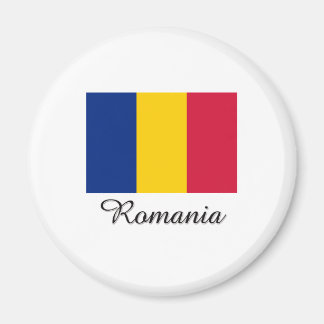 Romania Flag Design Magnet