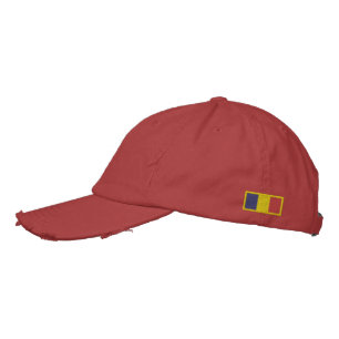 Romania Flag Embroidered Hat