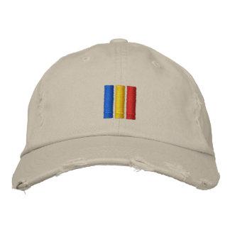 Romania Flag Embroidered Hat