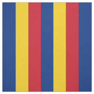 Romania Flag Fabric