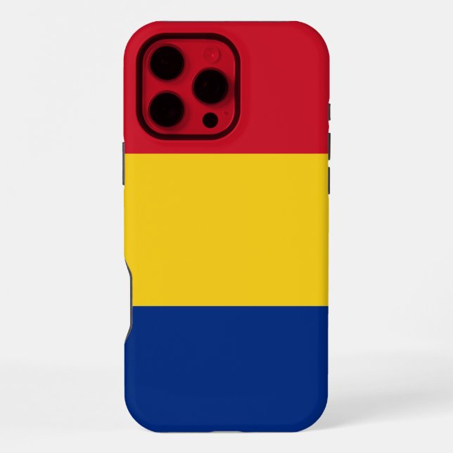 Romania Flag iPhone Case (Back)