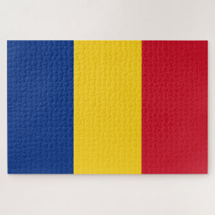 Romania Flag Jigsaw Puzzle