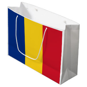Romania Flag Large Gift Bag