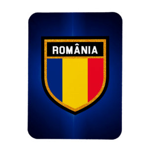 Romania Flag Magnet