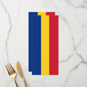 Romania flag menu