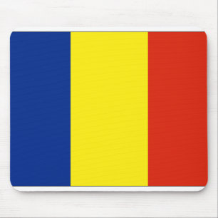 Romania flag mouse mat