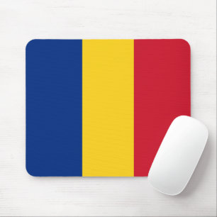 Romania flag mouse mat