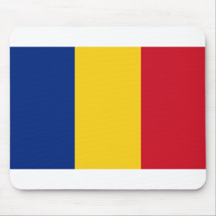 Romania Flag Mouse Mat