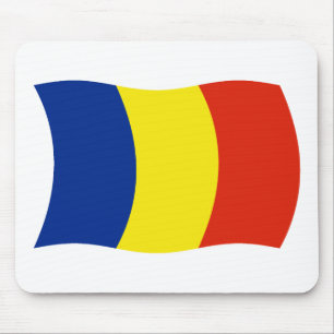 Romania Flag Mousepad