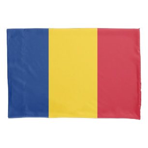 Romania Flag Pillowcase