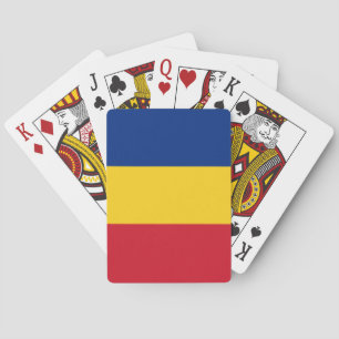 Romania Flag Playing Cards