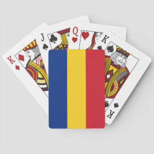Romania Flag Playing Cards