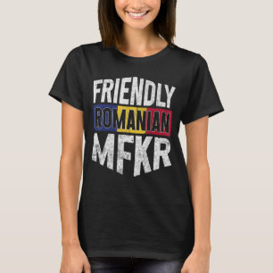 Romania Flag Proud Romanians Men & Women 1 T-Shirt